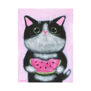 Watermelon Kitty T-Shirt