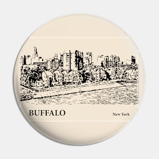 Buffalo - New York Pin