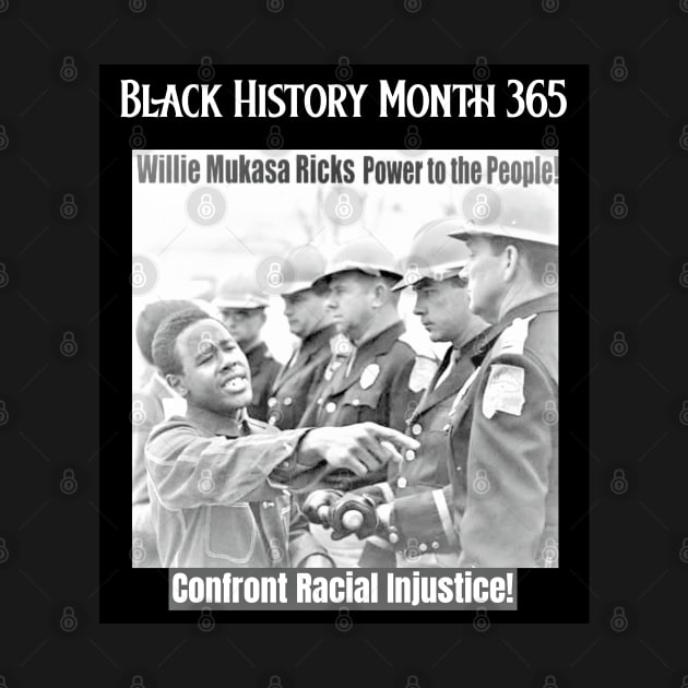 Willie Ricks Confronting Racial Injustice During Civil-Rights Movement by Black Expressions