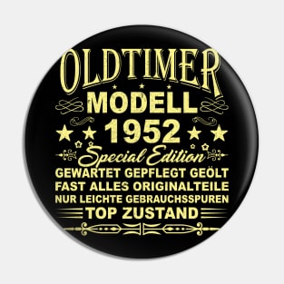 OLDTIMER MODELL BAUJAHR 1952 Pin