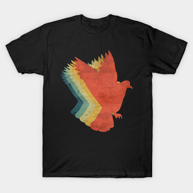 Discover Pigeon Retro Vintage Color - Pigeon - T-Shirt