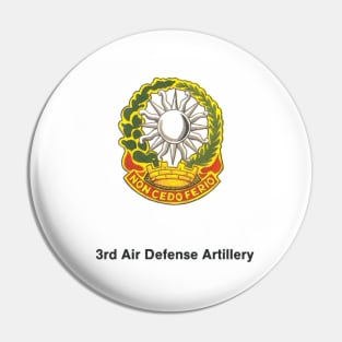 3rd Air Defense Artillery Pin