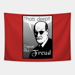 Deep Squats Tapestry