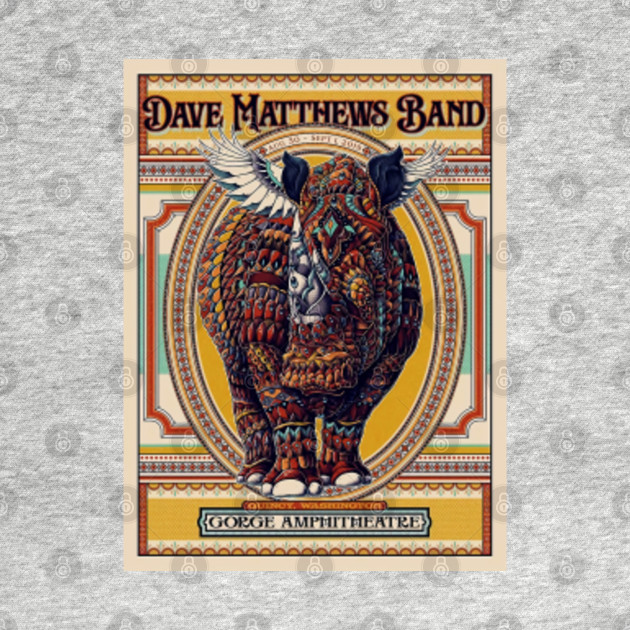 New Art DMB2019 Aug 30 - Sept 1 2019 - Dave Matthews Band - T-Shirt