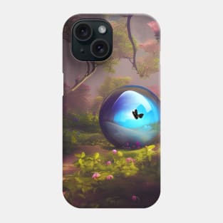 Magic Ball in Mystery Garden Phone Case