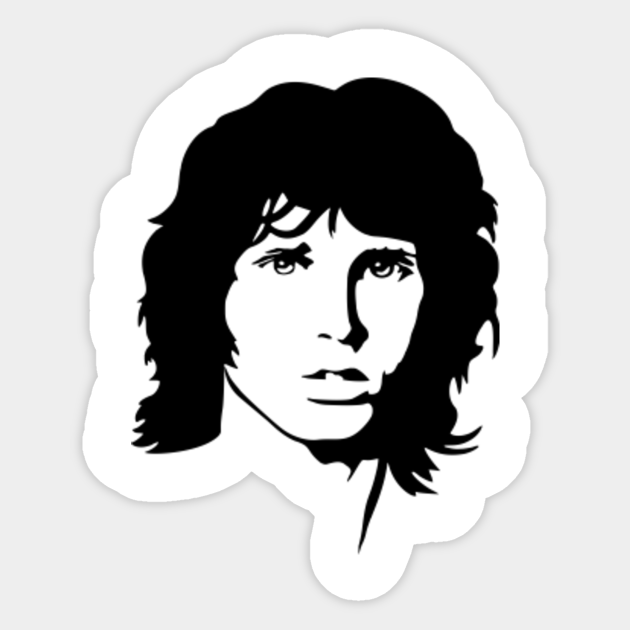 Jim Morrison - Jim Morrison - Sticker | TeePublic