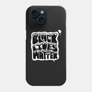 Copy of black lives matter george floyd justice american activism liberal Phone Case