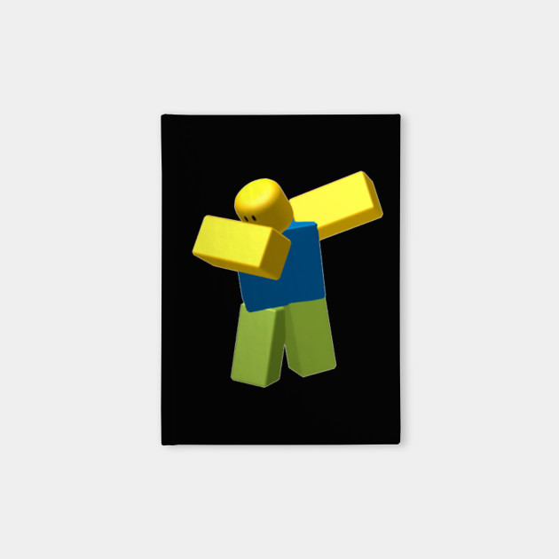 Dabbing Roblox Noob Dab Roblox Notizblock Teepublic De - roblox roblox character dab