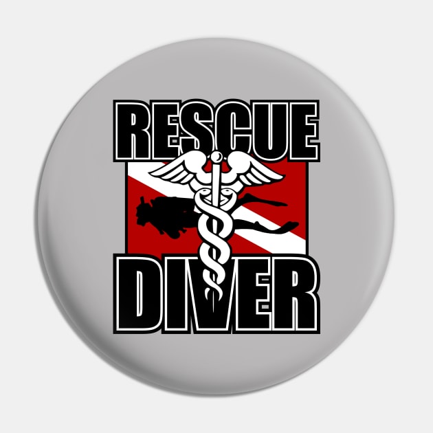 Rescue Diver Pin by TCP