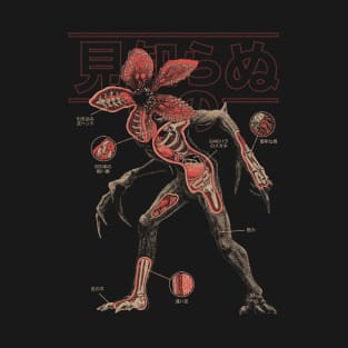 Strange Kaiju Demogorgon Anatomy T-Shirt