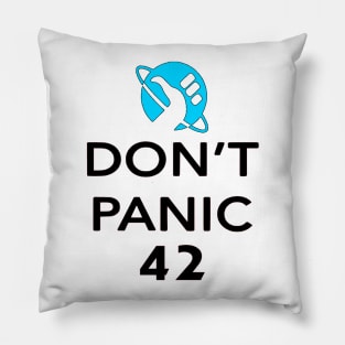 Don't Panic! - Hitchhikers Guide to the Galaxy Pillow