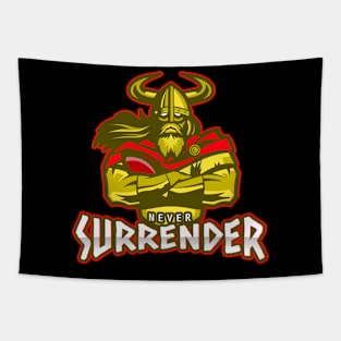 Never Surrender Tapestry