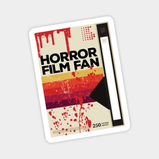 Horror Film Fan // Retro Scary Movie VHS Magnet