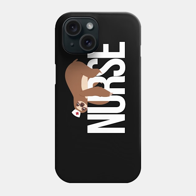 Nurse Sloth Funny Phone Case by Dr_Squirrel