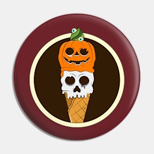 Spooky Ice Cream Pin