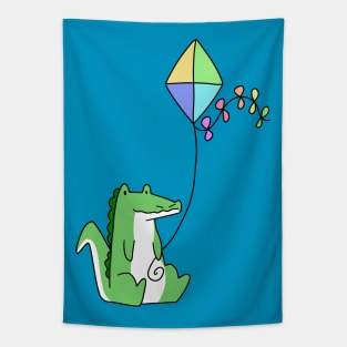 Kite Alligator Tapestry