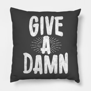 Give a damn Pillow