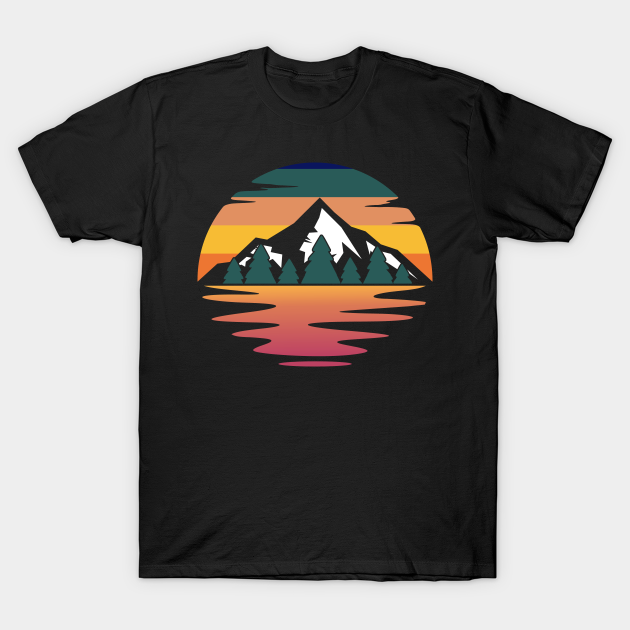 Mountains - Mountains - T-Shirt | TeePublic
