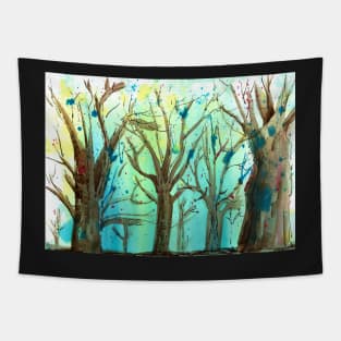 Enchanted Forest Tapestry