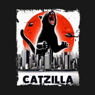 Catzilla King Of Monster T-Shirt