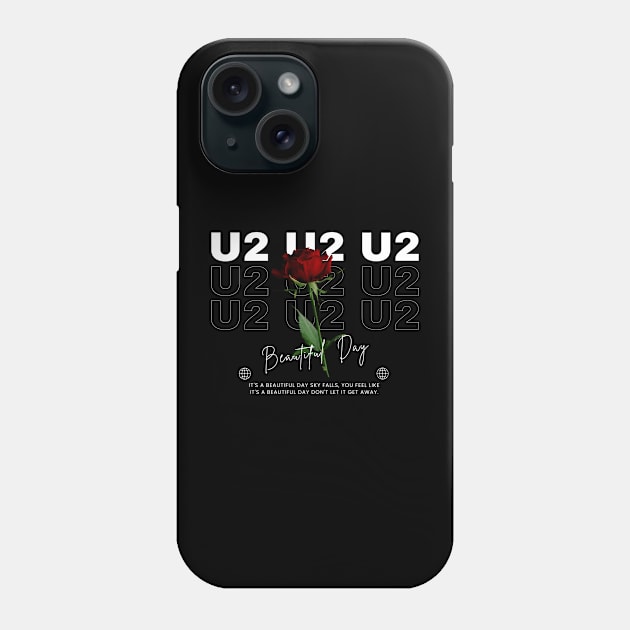 U2 // Flower Phone Case by TOY MACHINE 