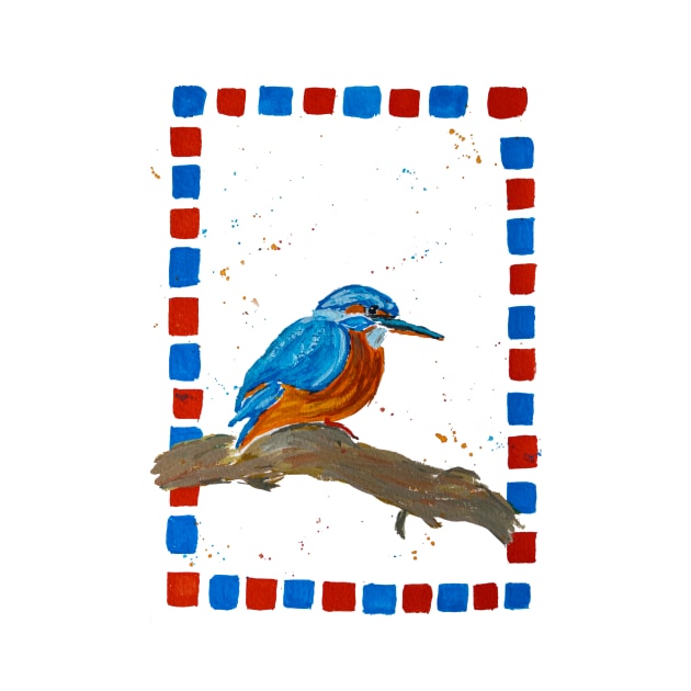 Kingfisher by Colzo Art