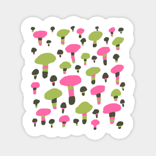 Mushroom pattern Magnet