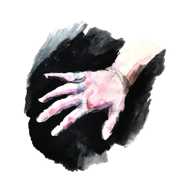 Watercolour hand by kirsai89