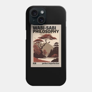 Japanese Landscape - Perfect Imperfection - Wabi Sabi Phone Case