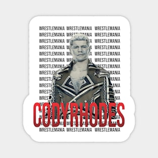 ART WAVES // CODYRHODES Magnet