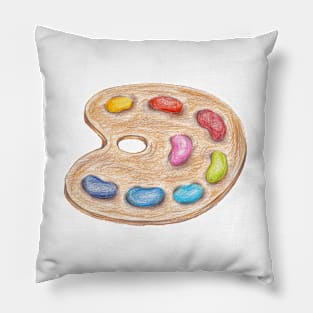 art palette Pillow