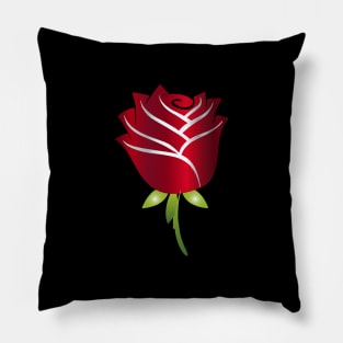 little Red Rose Pillow