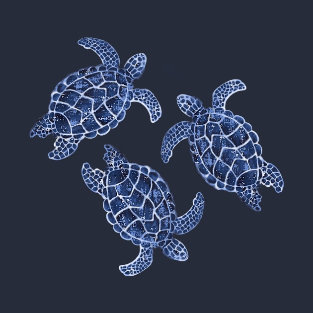 Turtles by SarahWIllustration