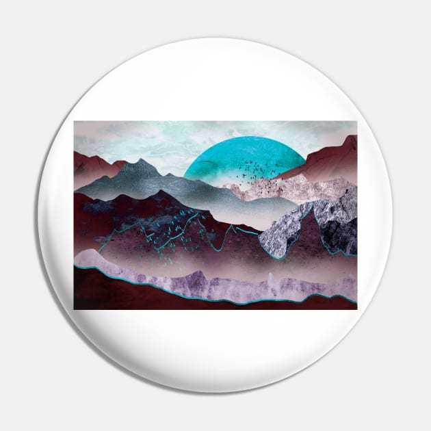 Blue moon over copper mountains Pin by cesartorresart