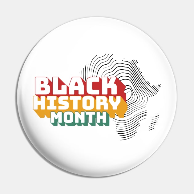 A Black History Month Tribute Pin by La Moda Tee