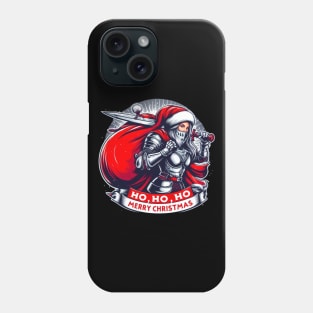 Bohurt Santa Knight Girl Phone Case