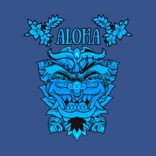 Tiki Surfing Aloha T-Shirt