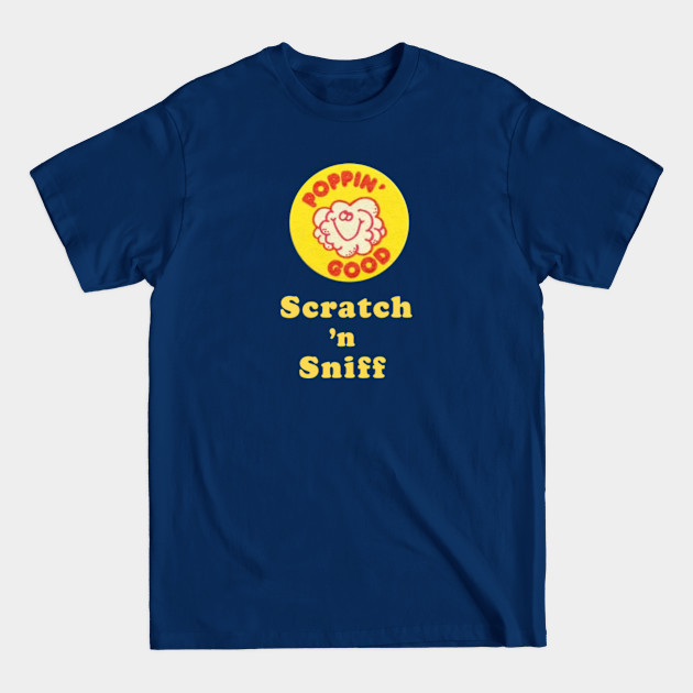 Scratch n Sniff - popcorn - 80s - T-Shirt