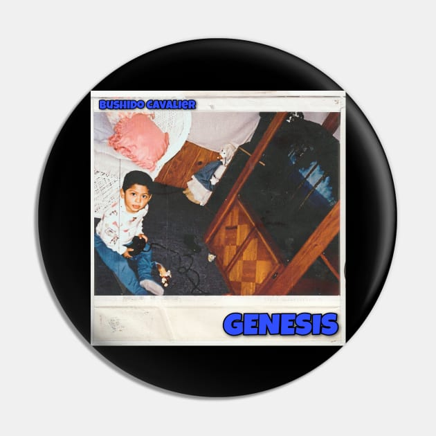 Genesis EP Art Pin by BushidoProductions