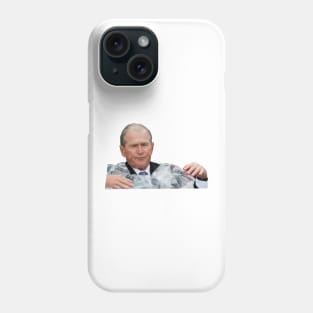 George W Bush - Rain Poncho Meme Phone Case