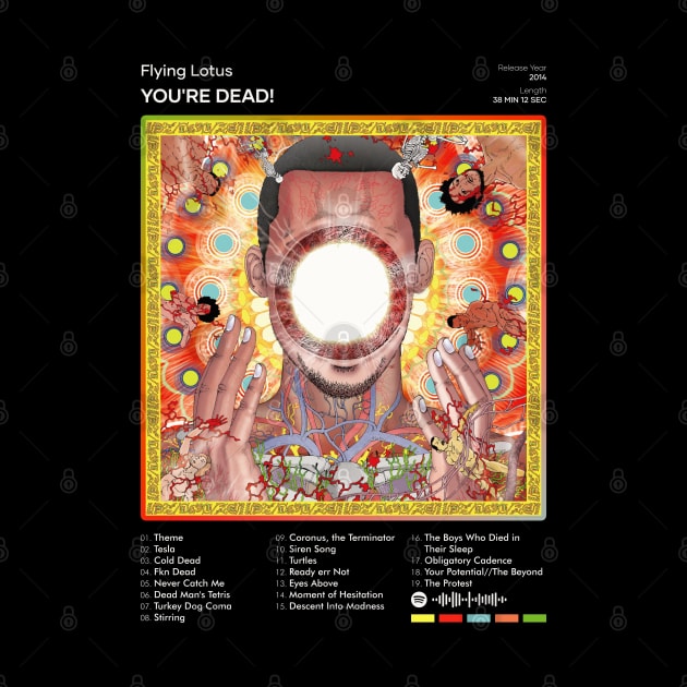 Flying Lotus - You're Dead! Tracklist Album by 80sRetro