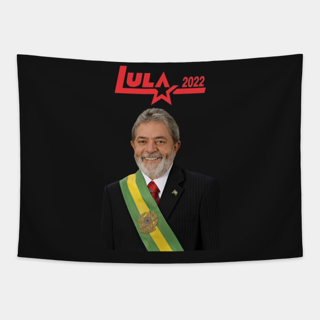 Lula - O Brasil Feliz de Novo 3 Tapestry by Amescla