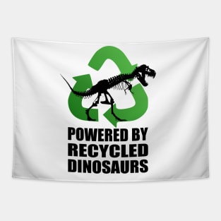 Tyrannosaurus Rex - Powered by Recycled Dinosaurs Tapestry