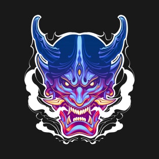 cool japanese oni mask T-Shirt