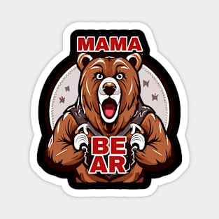 Mama Bear t shirt Magnet