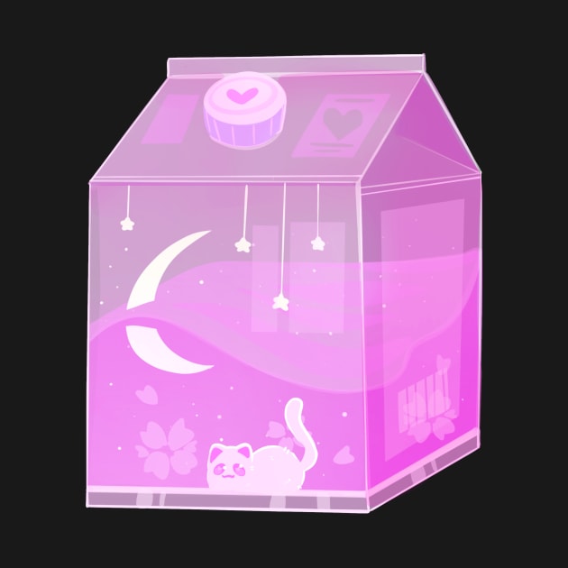 Sakura Cat Milk! by silly cattos