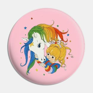 Rainbow And Friend Pin