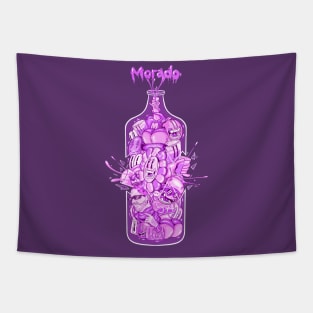 Morado balvin Tapestry