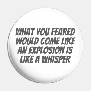 Like a Whisper Pin