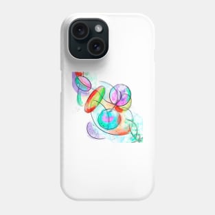 Bright Oval Abstract Phone Case